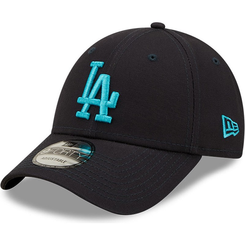 New Era Curved Brim Blue Logo 9FORTY 